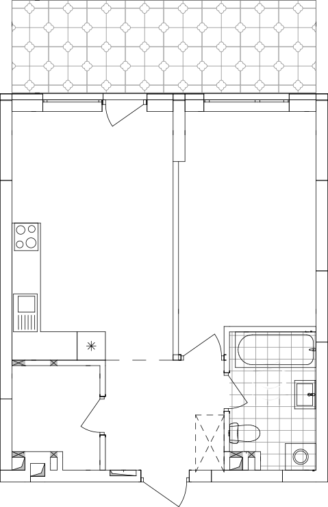 -кімнатна у ЖК Варшавський 2