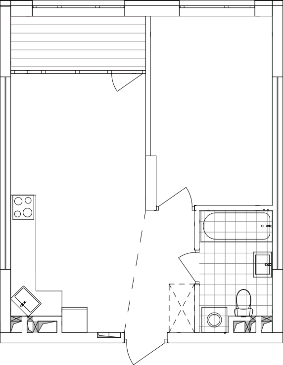 -кімнатна у ЖК Варшавський 2