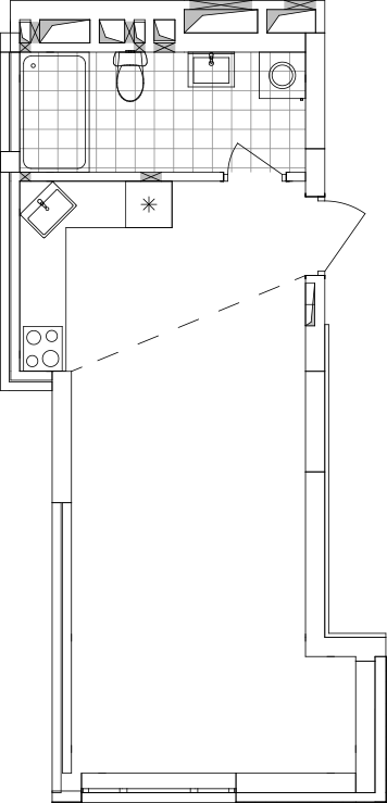 -кімнатна у ЖК Варшавський 2