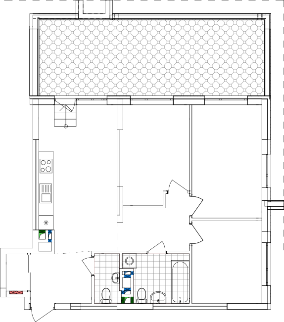 -кімнатна у ЖК Варшавський 2