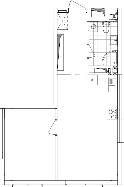 -кімнатна у ЖК Варшавський 2