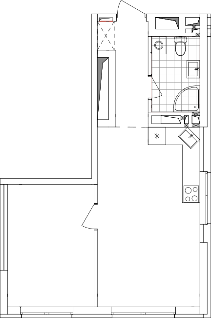 -кімнатна у ЖК Варшавський 2