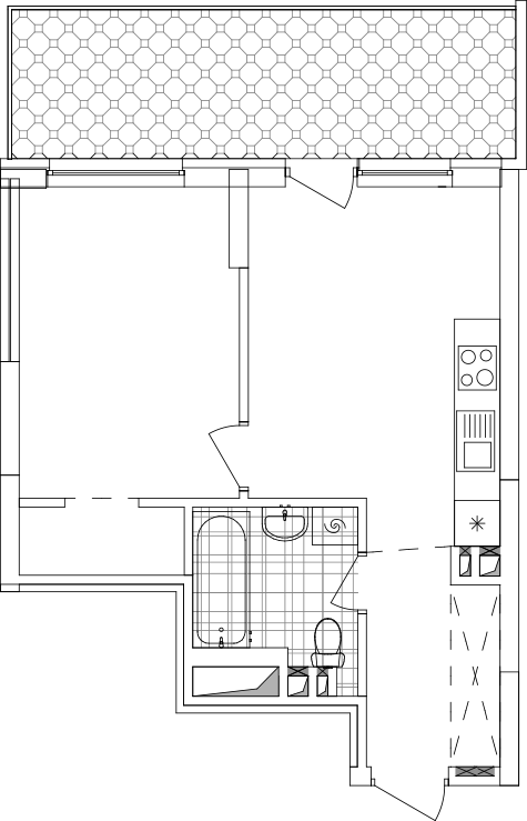 -кімнатна у ЖК Варшавський 2
