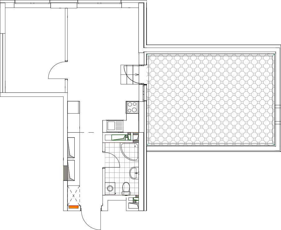 -кімнатна у ЖК Варшавський 2