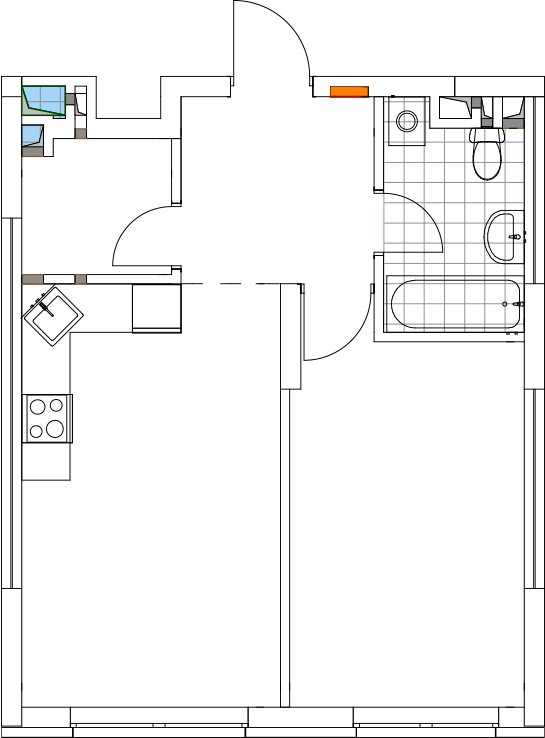 -кімнатна у ЖК Варшавський 2