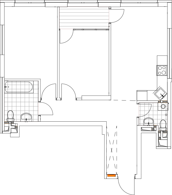 -кімнатна у ЖК Варшавський 2