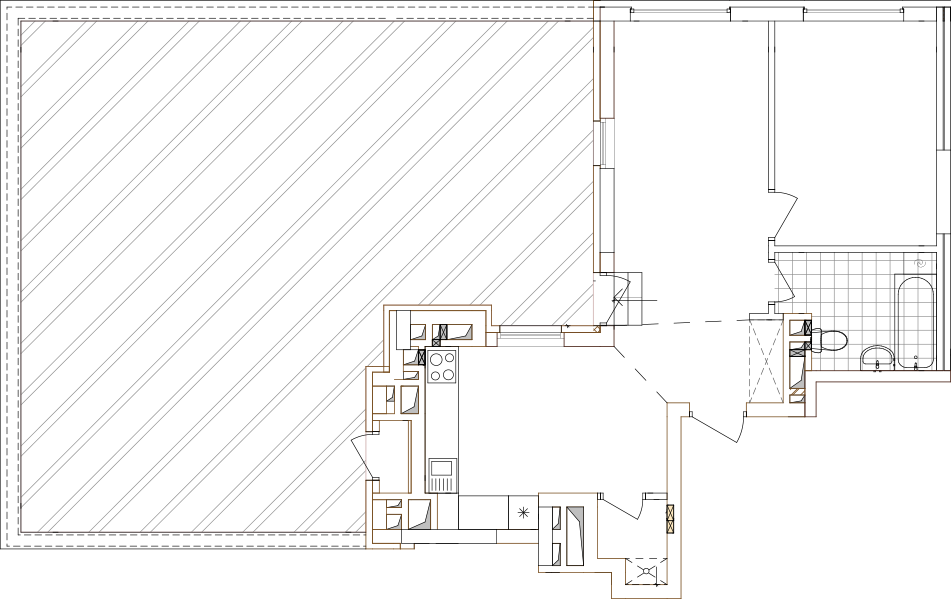 -кімнатна у ЖК Варшавський 2