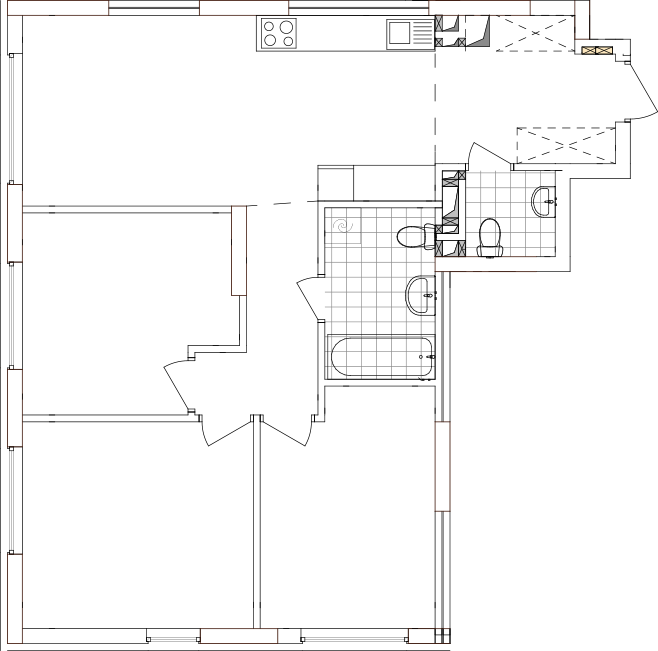 -кімнатна у ЖК Варшавський 2